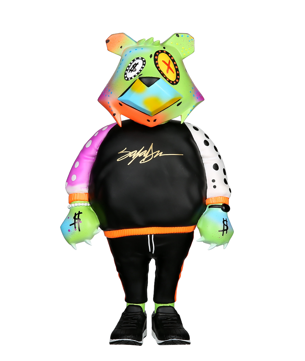 JP the Money Bear King Saladeen Art