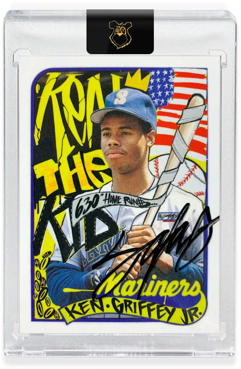 MAIL IN OPTION - 1989 Ken Griffey Jr. - BLACK AUTOGRAPH – King