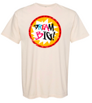 Dream Big T shirt Mural Taupe