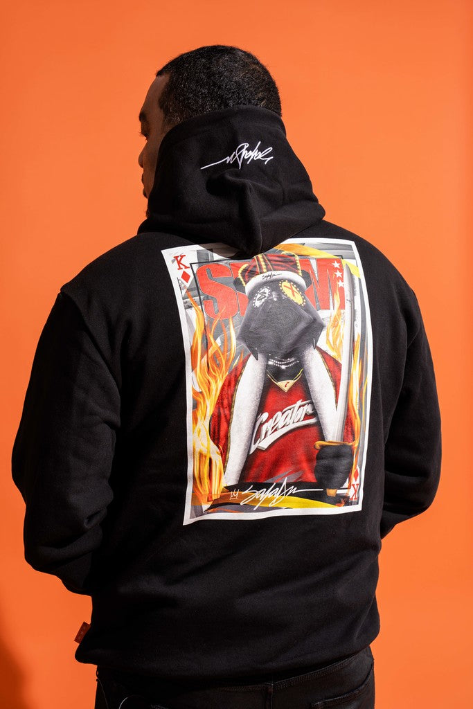 King saladeen x champion hoodie Clearance