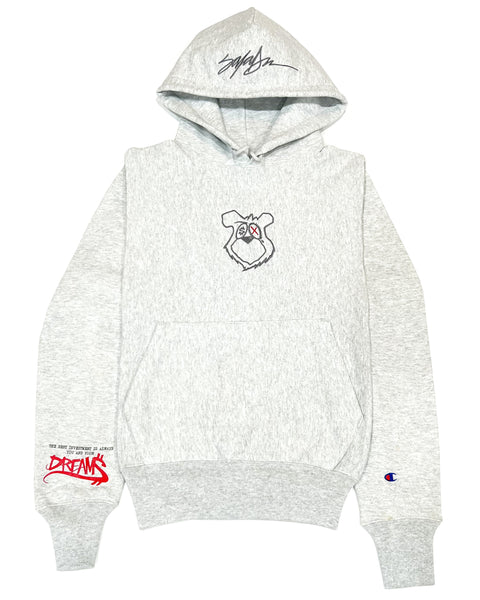 Cool Grey Logo Hoodie