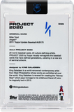 Edition 1/1 - 2011 Mike Trout - FOIL BLUE AUTOGRAPH