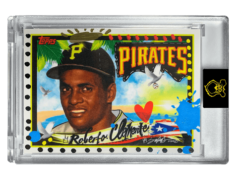 Hand Embellished - AP Edition - Topps Project 2020 - 1955 Roberto Clemente