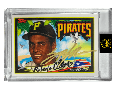 Topps Project 2020 - 1955 Roberto Clemente - GOLD AUTOGRAPH