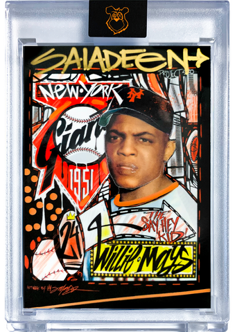 Hand Embellished - AP Edition - Topps Project 2020 - 1952 Willie Mays