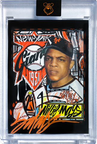 Topps Project 2020 - 1952 Willie Mays - ORANGE AUTOGRAPH