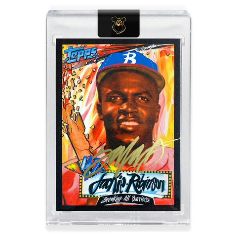Edition of 99 - 1952 Jackie Robinson - GOLD AUTOGRAPH